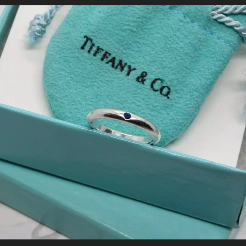 Tiffany & Co Elsa Peretti Sapphire Ring